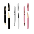 Pink Color Personalized Pen Set Custom Logo Luxus Roller -Ballstifte mit Geschenkbox für geschäftliche Jubiläumsgeschenke